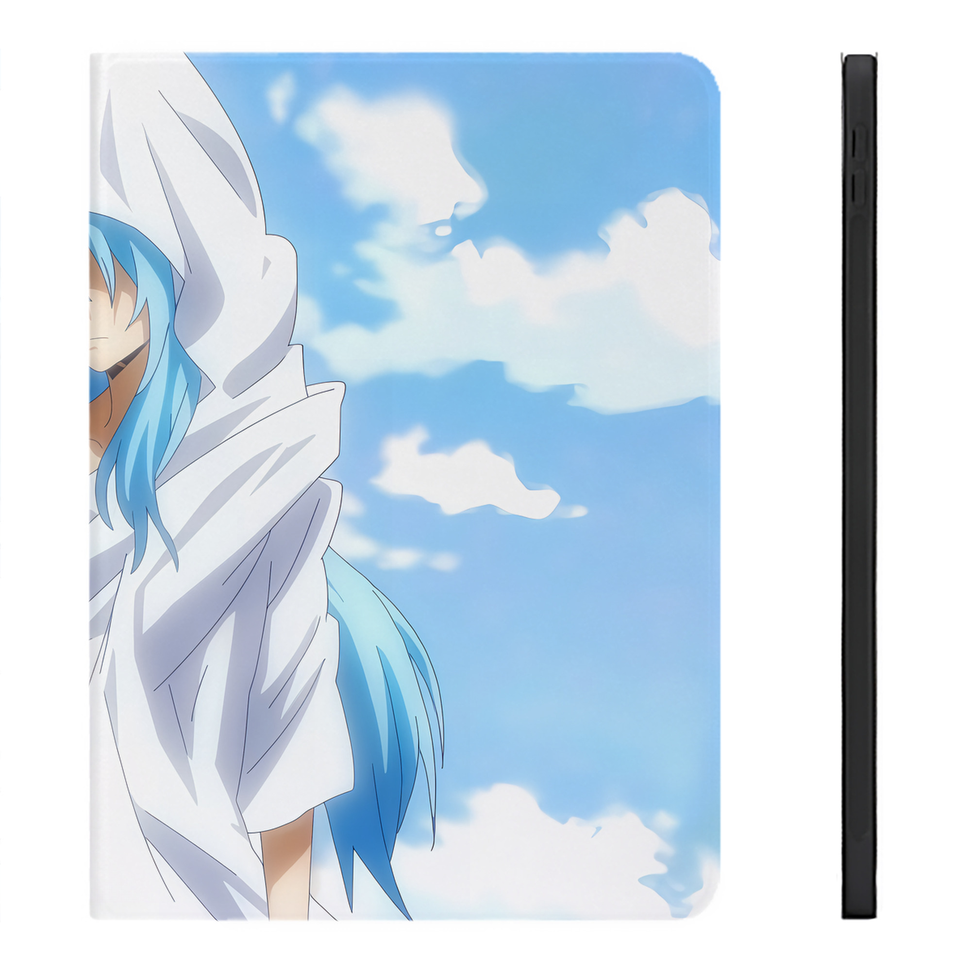 （画像用） 転スラ Regarding Reincarnated to Slime IPadケース ペンホルダー付き ブックスタイルデザイン